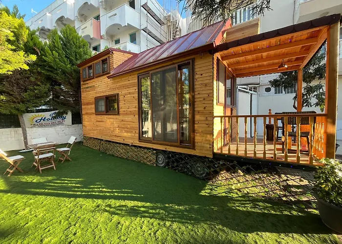 Tiny House In Altinkum, 100 M From The Sea 度假居 迪迪姆