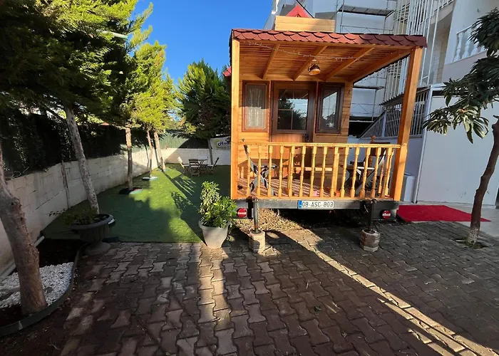 בית נופש Tiny House In Altinkum, 100 M From The Sea *